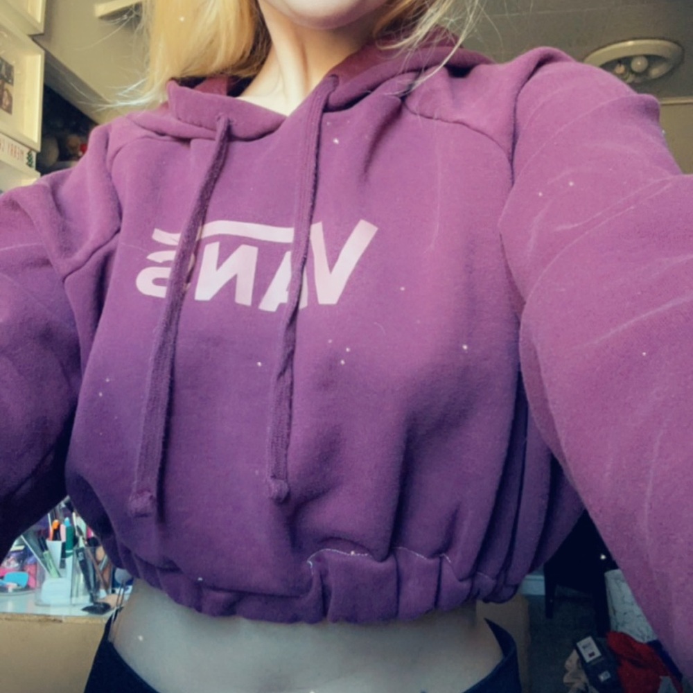 VANS CROPPED HOODIE